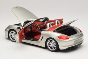 Porsche Boxster S 987 Gris Metalizado Minichamps 1:18 110062030 Metal - imagen 5 de 8
