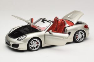Porsche Boxster S 987 Gris Metalizado Minichamps 1:18 110062030 Metal - imagen 2 de 8