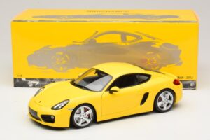 Porsche Cayman 981 Amarillo Minichamps 1:18 110062220 Metal - imagen 8 de 8