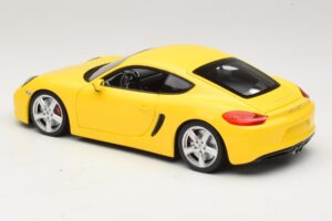 Porsche Cayman 981 Amarillo Minichamps 1:18 110062220 Metal - imagen 7 de 8