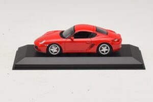 Porsche Cayman 987 S Rojo Minichamps 1:43 400065620 Metal