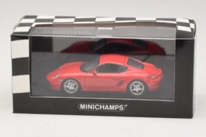 Porsche Cayman 987 S Rojo Minichamps 1:43 400065620 Metal - imagen 4 de 4