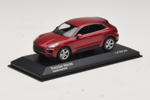 Porsche Macan 95B Rojo Metalizado Minichamps 1:43 410062600 Metal - imagen 2 de 4