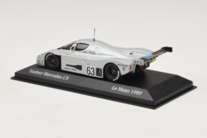 Sauber Mercedes C9 #63 J. Mass / M. Reuter / S. Dickens Winners 24 Hours of Le Mans 1989 Minichamps 1:43 B66041033 Metal - imagen 3 de 5