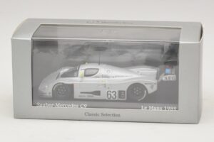 Sauber Mercedes C9 #63 J. Mass / M. Reuter / S. Dickens Winners 24 Hours of Le Mans 1989 Minichamps 1:43 B66041033 Metal - imagen 5 de 5