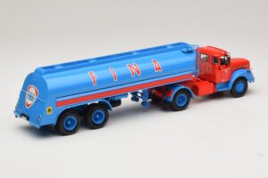Scania L110S Tanksattelzug FINA Minichamps 1:43 499126970 Metal - imagen 2 de 6