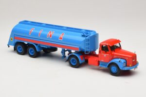 Scania L110S Tanksattelzug FINA Minichamps 1:43 499126970 Metal - imagen 4 de 6