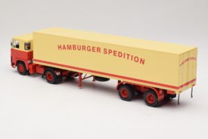 Scania LB111S Koffersattelzug Hamburger Spedition Minichamps 1:43 499123880 Metal - imagen 5 de 6