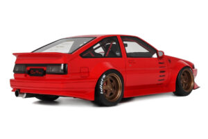 Toyota Sprinter Trueno AE86 Widebody Rosso Corsa Otto 1:18 OT1278 Resina - imagen 2 de 5