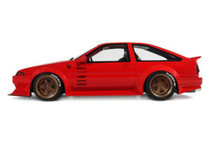 Toyota Sprinter Trueno AE86 Widebody Rosso Corsa Otto 1:18 OT1278 Resina - imagen 3 de 5