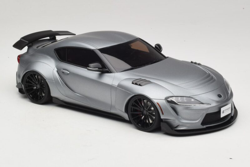 Toyota Supra A90 Prior Design Matt Silver GT Spirit 1:18 GT343 Resina