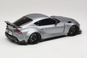 Toyota Supra A90 Prior Design Matt Silver GT Spirit 1:18 GT343 Resina - imagen 2 de 5