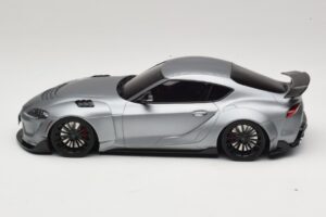 Toyota Supra A90 Prior Design Matt Silver GT Spirit 1:18 GT343 Resina - imagen 3 de 5