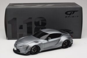 Toyota Supra A90 Prior Design Matt Silver GT Spirit 1:18 GT343 Resina - imagen 5 de 5