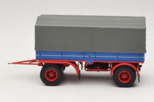 Remolque de Camión Azul Rojo Minichamps 1:43 439159092 Metal - imagen 3 de 6