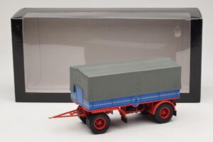 Remolque de Camión Azul Rojo Minichamps 1:43 439159092 Metal - imagen 6 de 6