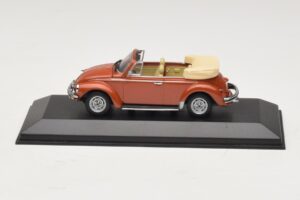 Volkswagen 1200 Descapotable Hebmuller Rojo Minichamps 1:43 430052032 Metal