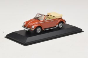 Volkswagen 1200 Descapotable Hebmuller Rojo Minichamps 1:43 430052032 Metal - imagen 2 de 4