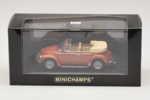 Volkswagen 1200 Descapotable Hebmuller Rojo Minichamps 1:43 430052032 Metal - imagen 4 de 4