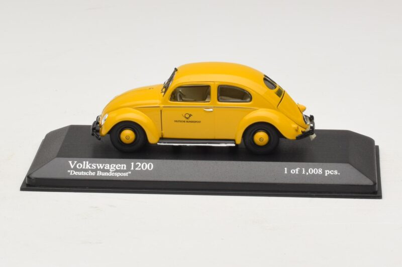 Volkswagen 1200 Export Deutsche Bundespost Minichamps 1:43 Volkswagen 1200 Export Deutsche Bundespost Minichamps 1:43 431051292 Metal