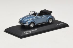 Volkswagen 1302 Descapotable Azul Metalizado Minichamps 1:43 430055042 Metal - imagen 2 de 4