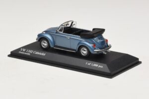 Volkswagen 1302 Descapotable Azul Metalizado Minichamps 1:43 430055042 Metal - imagen 3 de 4