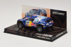Volkswagen Race Touareg Red Bull #307 B. Saby / M. Perin Dakar Rally 2005 Minichamps 1:43 436055307 Metal - imagen 3 de 5