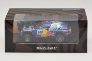 Volkswagen Race Touareg Red Bull #307 B. Saby / M. Perin Dakar Rally 2005 Minichamps 1:43 436055307 Metal - imagen 5 de 5