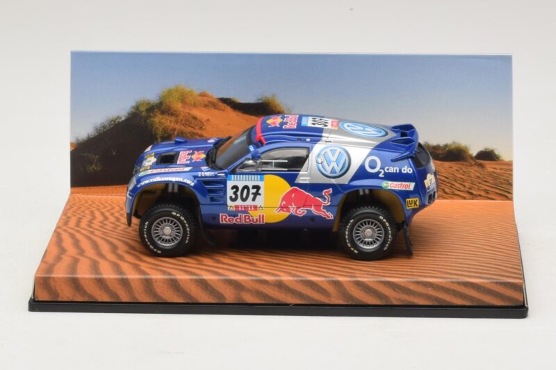 Volkswagen Race Touareg Red Bull #307 Edición Concesionario 2005 Minichamps 1:43 7LO099400PD307 Metal