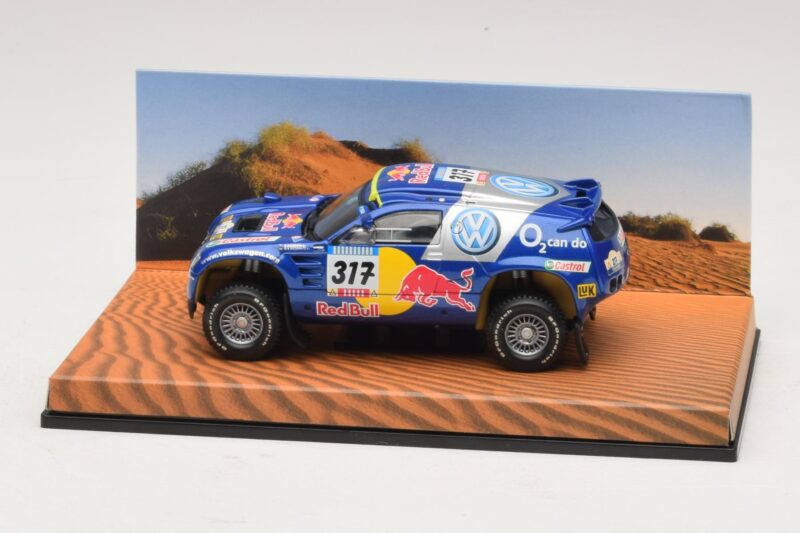 Volkswagen Race Touareg Red Bull #317 Edición Concesionario 2005 Minichamps 1:43 7LO099400PD317 Metal