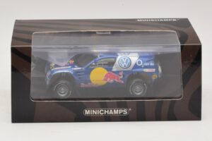 Volkswagen Race Touareg Red Bull Presentation Essen Motor Show 2004 Minichamps 1:43 436045300 Metal - imagen 5 de 5