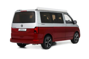 Volkswagen T6.1 California Ocean Tornado Red / Reflex Silver Otto 1:18 OT1342 Resina - imagen 2 de 5