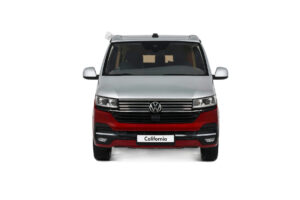 Volkswagen T6.1 California Ocean Tornado Red / Reflex Silver Otto 1:18 OT1342 Resina - imagen 4 de 5