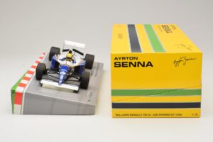 Williams FW16 Renault #2 A. Senna San Marino GP 1994 Minichamps 1:18 543941833 Metal - imagen 7 de 7