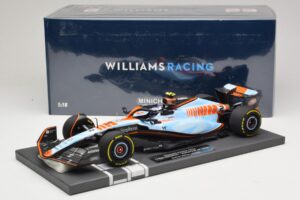 Williams Racing FW45 #2 L. Sargeant Singapore GP 2023 Minichamps 1:18 117231602 Metal - imagen 6 de 7