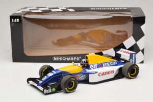 Williams Renault FW15C #0 D. Hill 1993 Minichamps 1:18 180930000 Metal - imagen 6 de 7