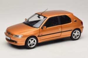 Peugeot 306 S16 amarillo Blaze Norev 1:18 184940 Metal