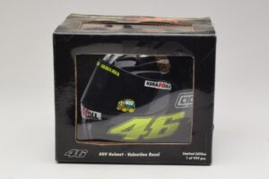 Casco AGV V. Rossi MotoGP Jerez Test 2007 Minichamps 1:2 327070046 Metal - imagen 7 de 7