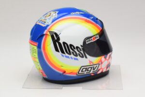 Casco AGV V. Rossi MotoGP Sepang 2005 Minichamps 1:2 327050066 Metal - imagen 5 de 8