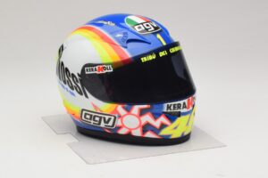 Casco AGV V. Rossi MotoGP Sepang 2005 Minichamps 1:2 327050066 Metal - imagen 6 de 8