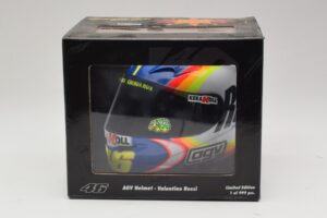 Casco AGV V. Rossi MotoGP Sepang 2005 Minichamps 1:2 327050066 Metal - imagen 8 de 8