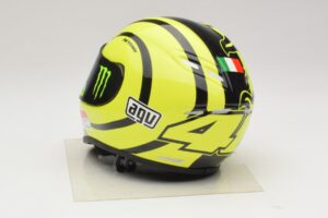 Casco AGV V. Rossi MotoGP Valencia Test 2009 Minichamps 1:2 327100066 Metal - imagen 3 de 7