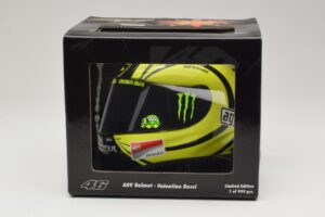 Casco AGV V. Rossi MotoGP Valencia Test 2009 Minichamps 1:2 327100066 Metal - imagen 7 de 7