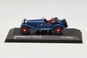 Alfa Romeo 6C 1750 G.S. Azul Minichamps 1:43 400120431 Metal
