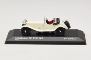 Alfa Romeo 6C 1750 G.S. Blanco Minichamps 1:43 400120430 Metal