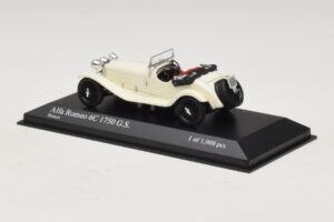 Alfa Romeo 6C 1750 G.S. Blanco Minichamps 1:43 400120430 Metal - imagen 3 de 5