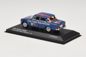Alfa Romeo Giulia Europa-Testfahrt Sizilien-Hammerfest Minichamps 1:43 400120905 Metal - imagen 3 de 5