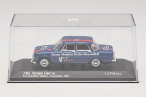 Alfa Romeo Giulia Europa-Testfahrt Sizilien-Hammerfest Minichamps 1:43 400120905 Metal - imagen 4 de 5