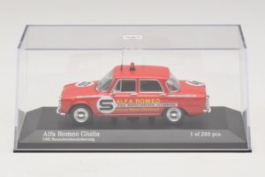 Alfa Romeo Giulia ONS Rennstreckensicherung 1973 Minichamps 1:43 400120994 Metal - imagen 4 de 5