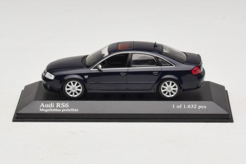 Audi RS6 C5 Azul Metalizado Minichamps 1:43 400011702 Metal